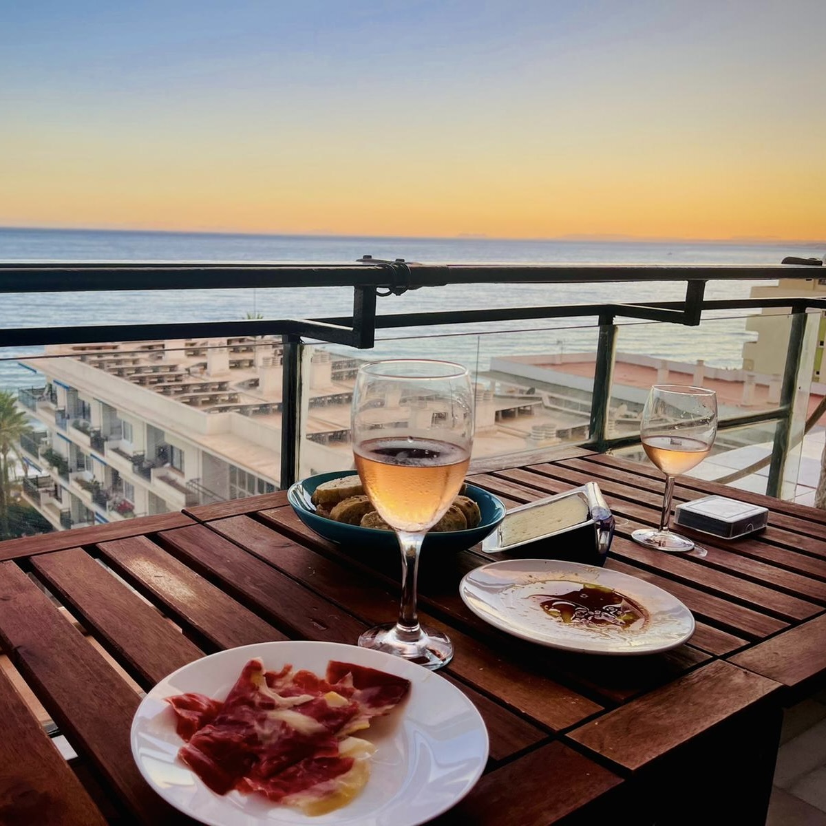 Breakfast on your sunny terrace