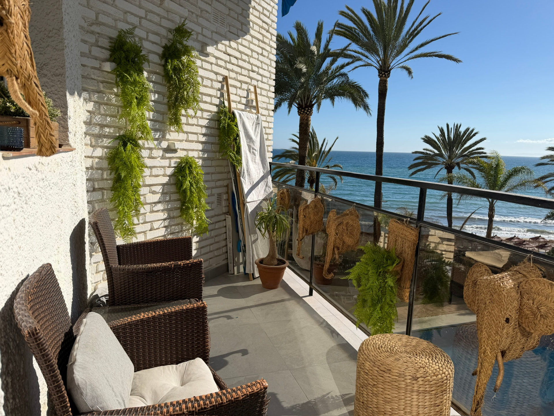 Breakfast on your sunny terrace