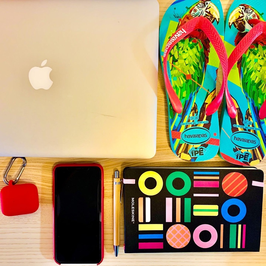 Pack light — you'll live in flip flops