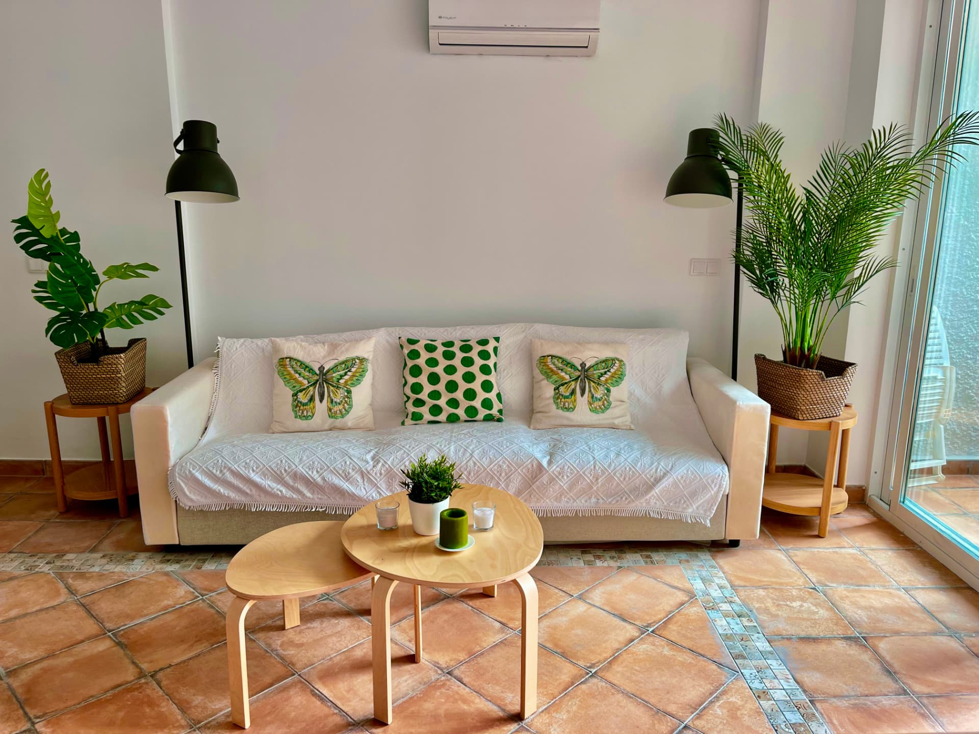 Cool air, smart TVs, everything pre-set